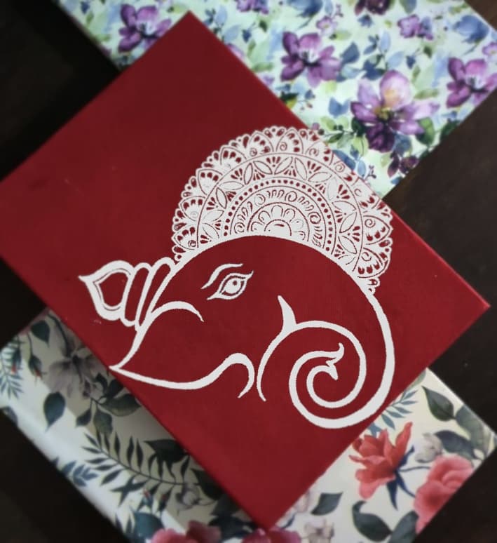 Shree Ganesha design Diary